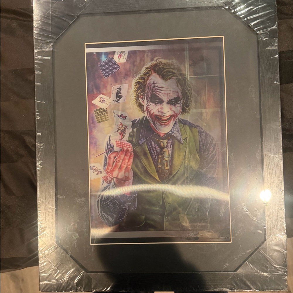 Holographic Joker Framed Art Print